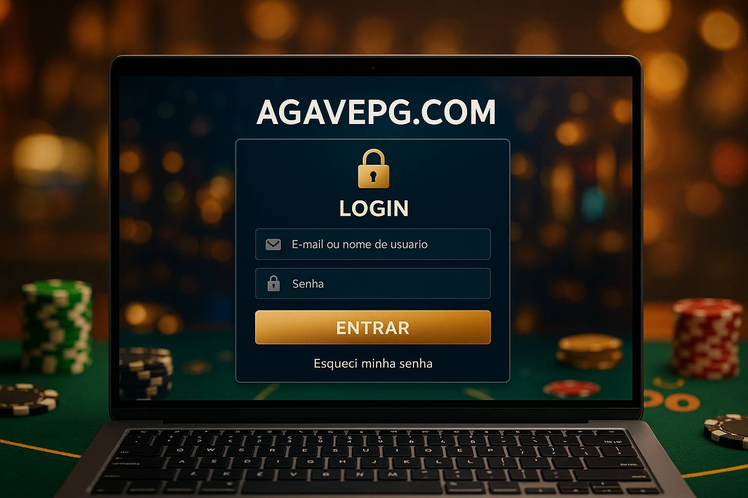 Login no Cassino AGAVEPG.COM